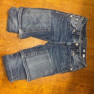 Miss me jeans size 26 .